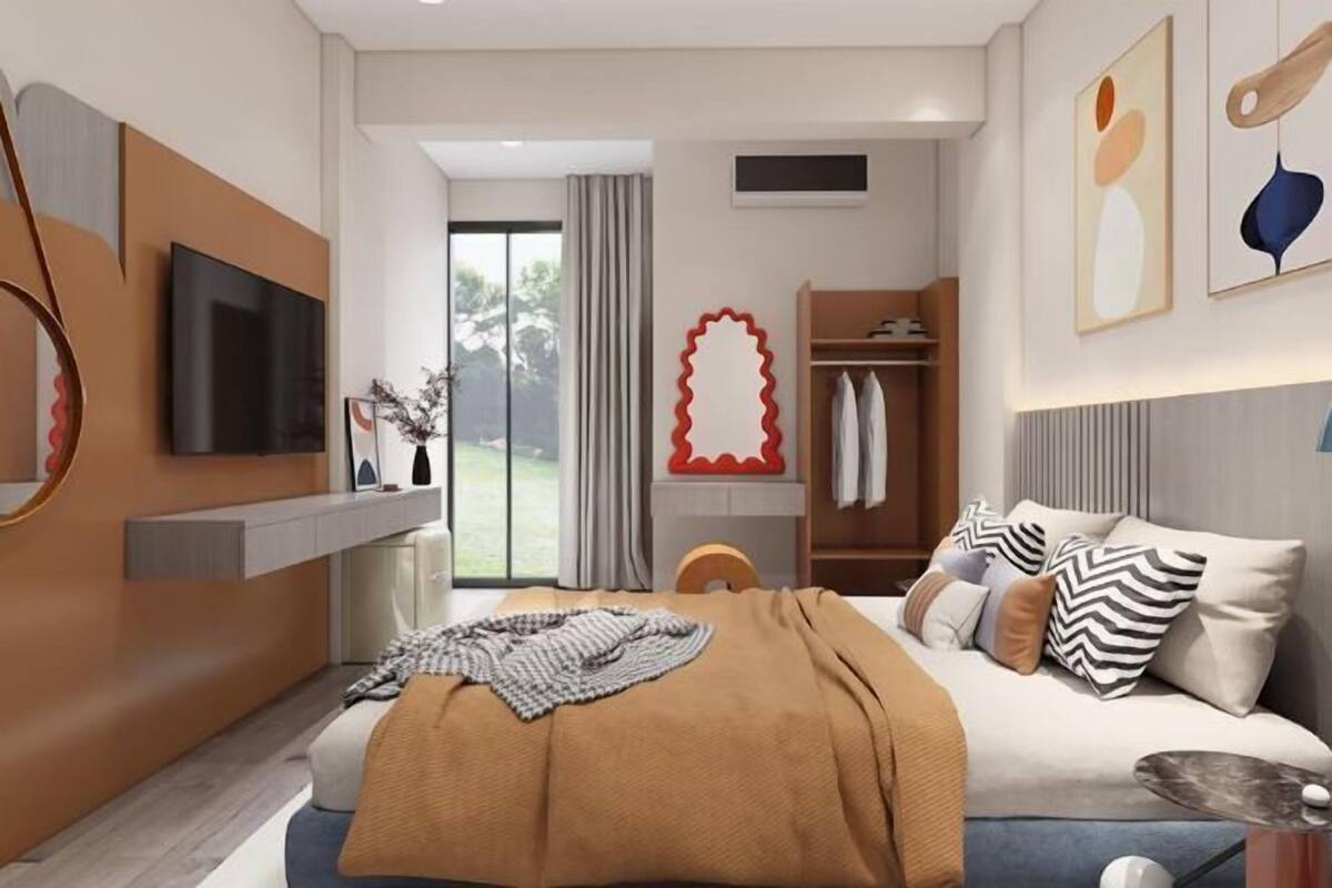 Bàn, truy cập Internet không dây miễn phí, bộ trải giường