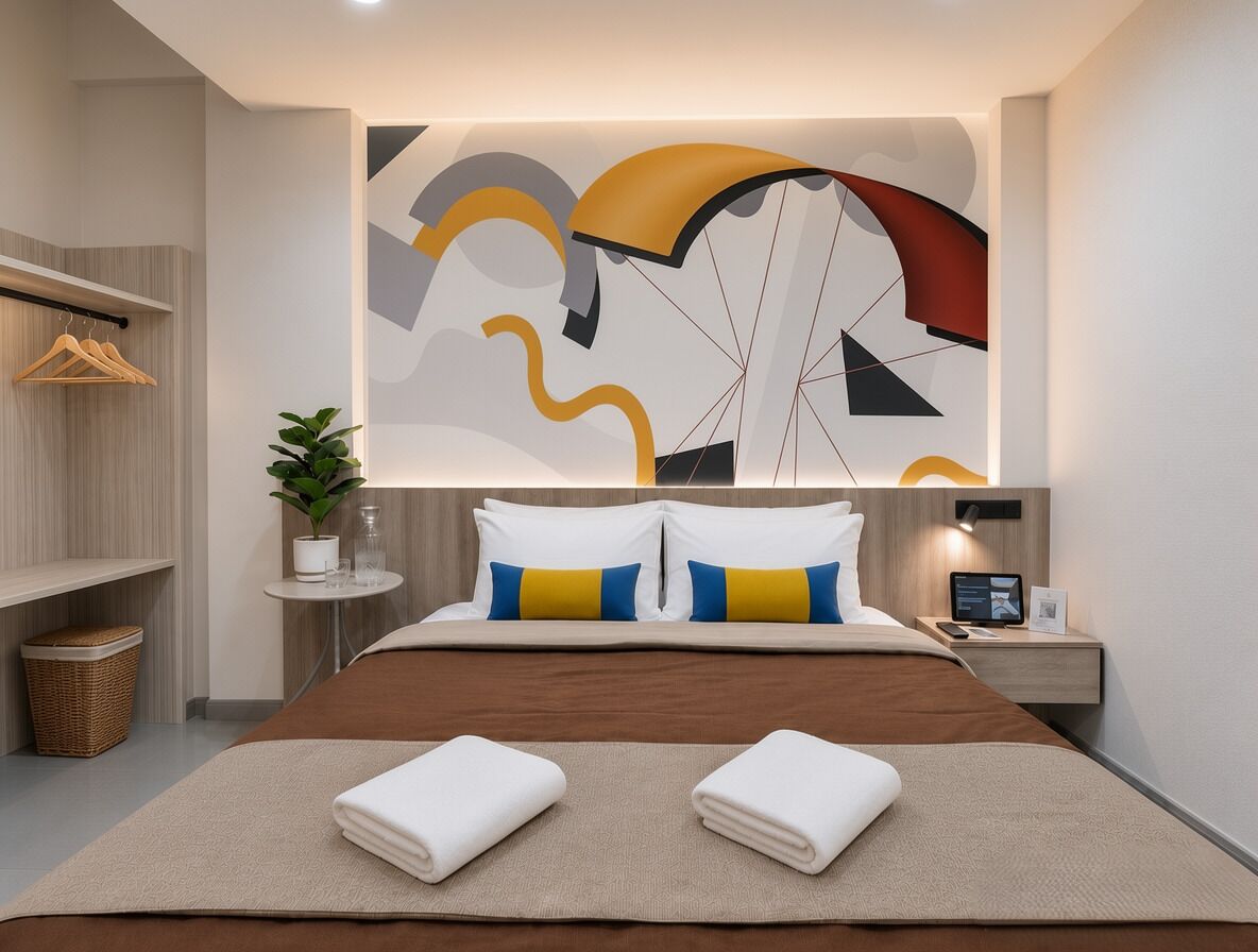 Deluxe Double Room with Balcony | Individually decorated, individually furnished, desk, free WiFi