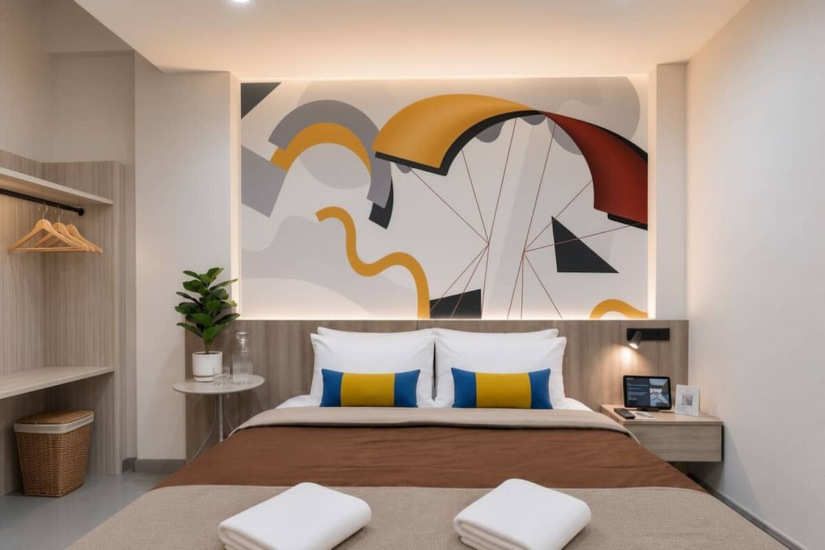 Deluxe Double Room with Balcony | Desk, WiFi (free), individually decorated, individually furnished