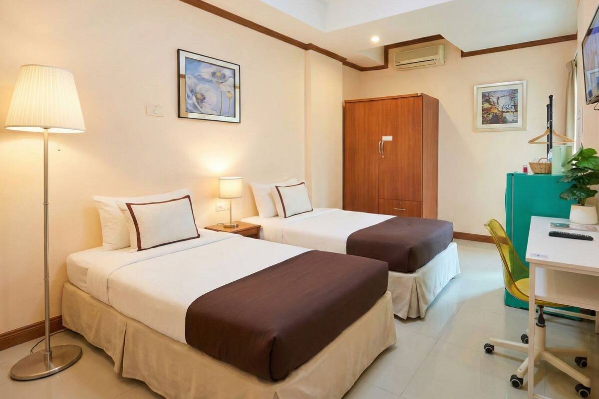 Studio | Bàn, truy cập Internet không dây miễn phí, bộ trải giường