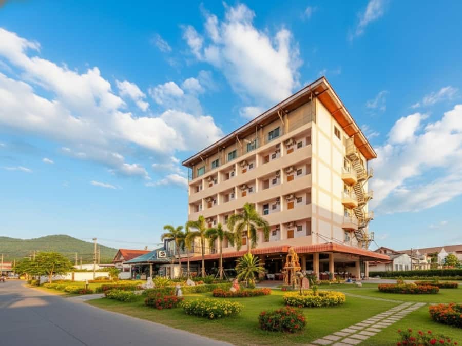 Pintu masuk properti