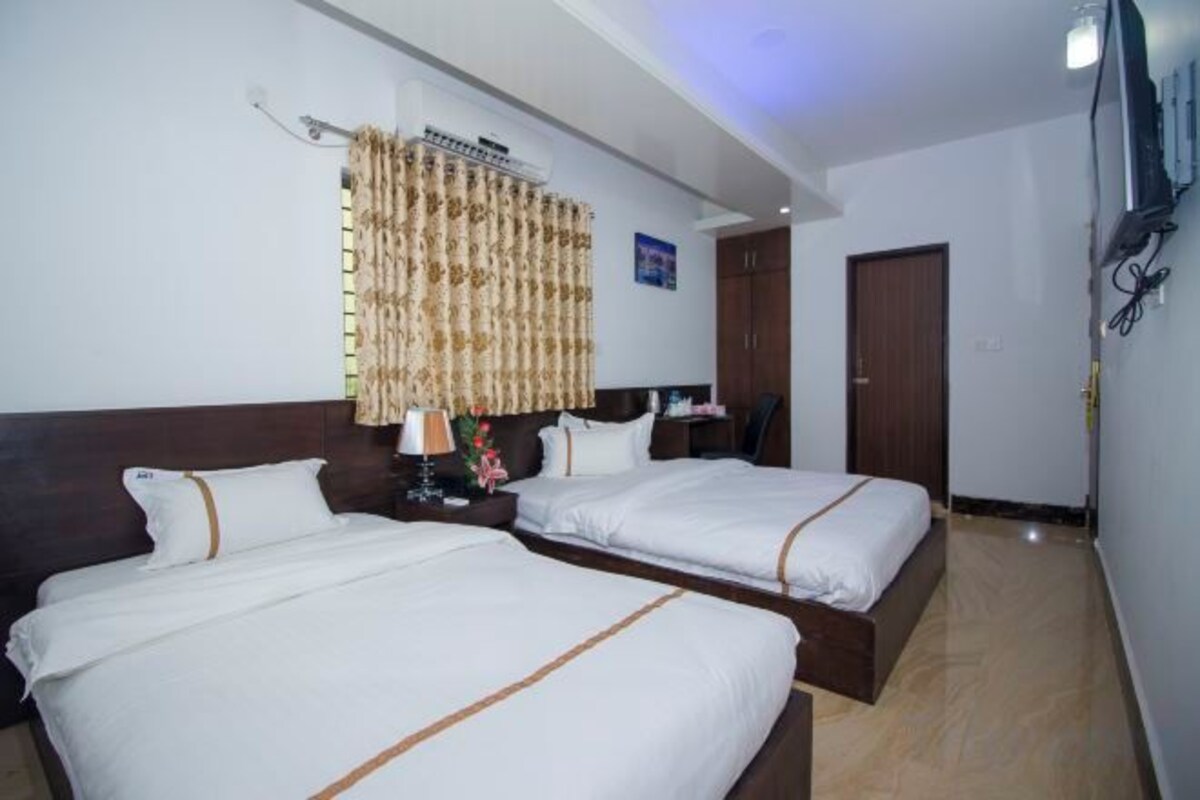 1 chambre, literie de qualité, minibar