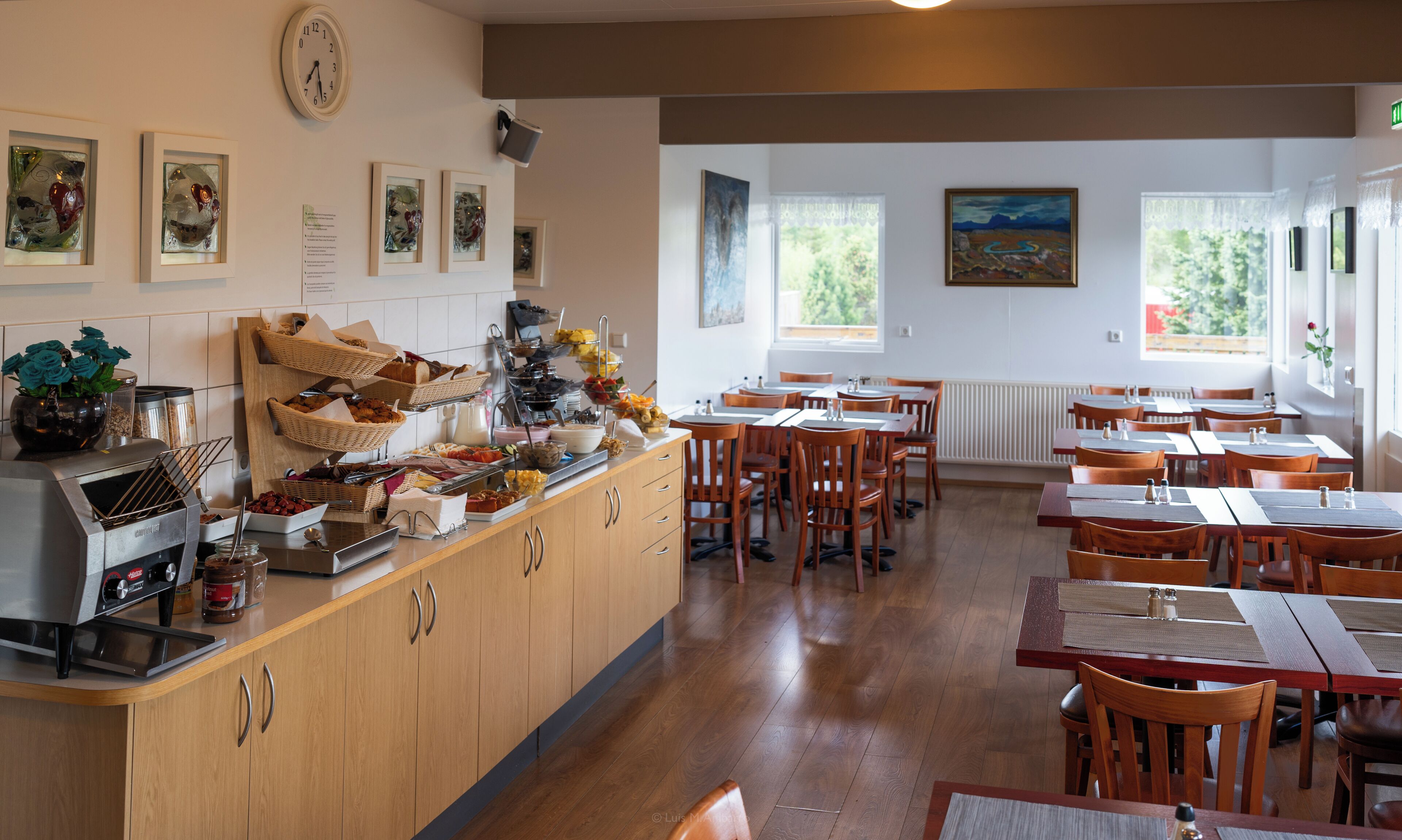 Petit déjeuner buffet compris tous les jours