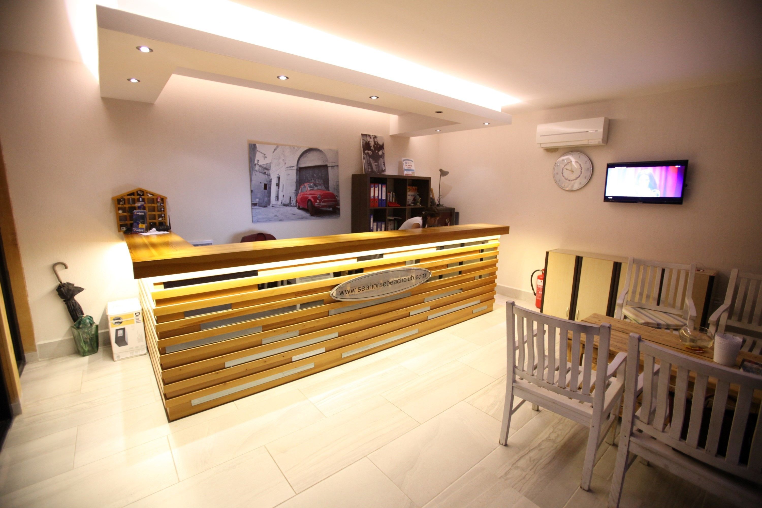 check-in/check-out kiosk