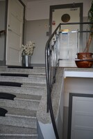 Escaleras con baranda