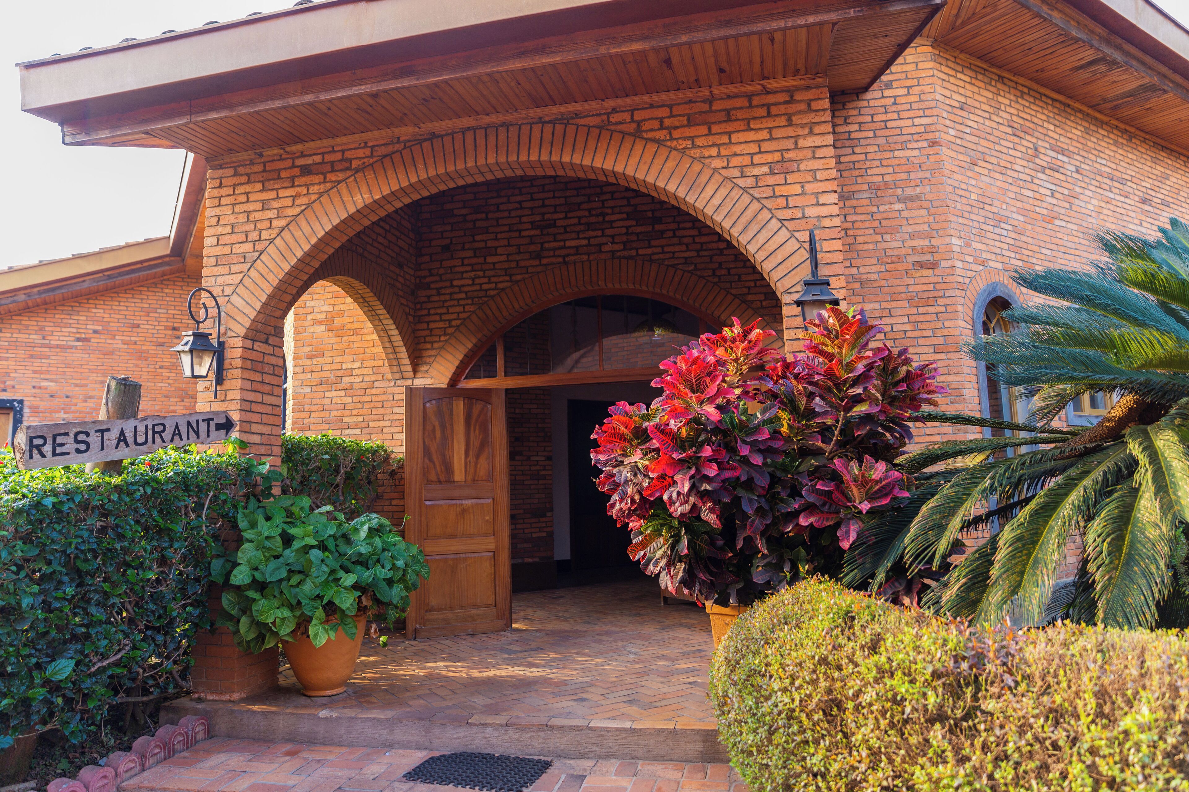 lunch and dinner served, local and international cuisine