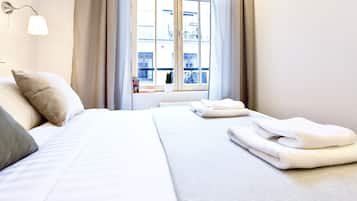 1 bedroom, premium bedding, individually decorated