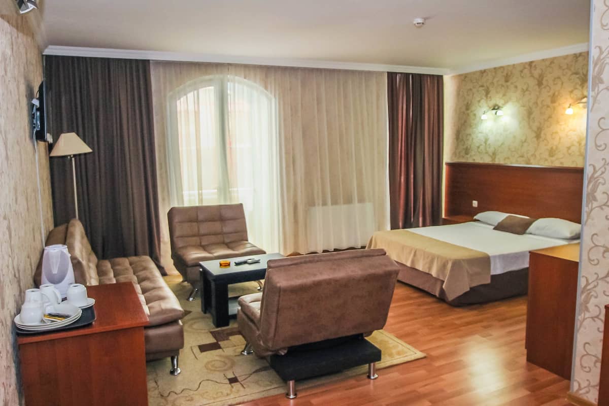 Habitación estándar | Minibar, tabla de planchar con plancha, camas extra y wifi gratis