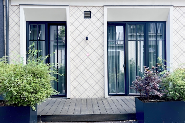 Design 1 Bedroom Apartment with terrace Subaciaus St.19 | Terassi/patio