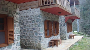 Fachada de la propiedad