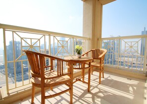 Apartment, 1 Bedroom | Balcony - Kennedy Towers - 29 Boulevard (Dubai)