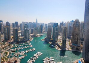 Apartment, 2 Bedrooms | Aerial view - Kennedy Towers - Torch Tower (Dubai)