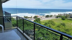 Vue sur la campagne depuis l’hébergement