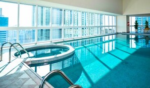 Apartment, 3 Bedrooms, Pool Access | Indoor pool
