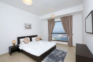 Apartment, 2 Bedrooms | 2 bedrooms, in-room safe, blackout curtains, iron/ironing board - Kennedy Towers - Amwaj 4 (Dubai)