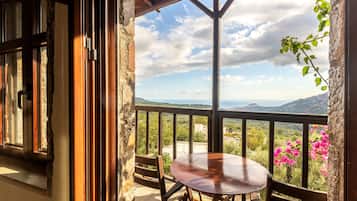 Dúplex superior, hidromasaje | Terraza o patio