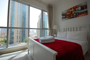 Apartment, 2 Bedrooms | 2 bedrooms, in-room safe, blackout drapes, iron/ironing board - Kennedy Towers - Residences 6 (Dubai)