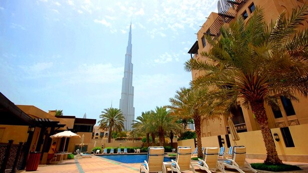 Outdoor pool - Kennedy Towers - Zaafraan 1 (Dubai)
