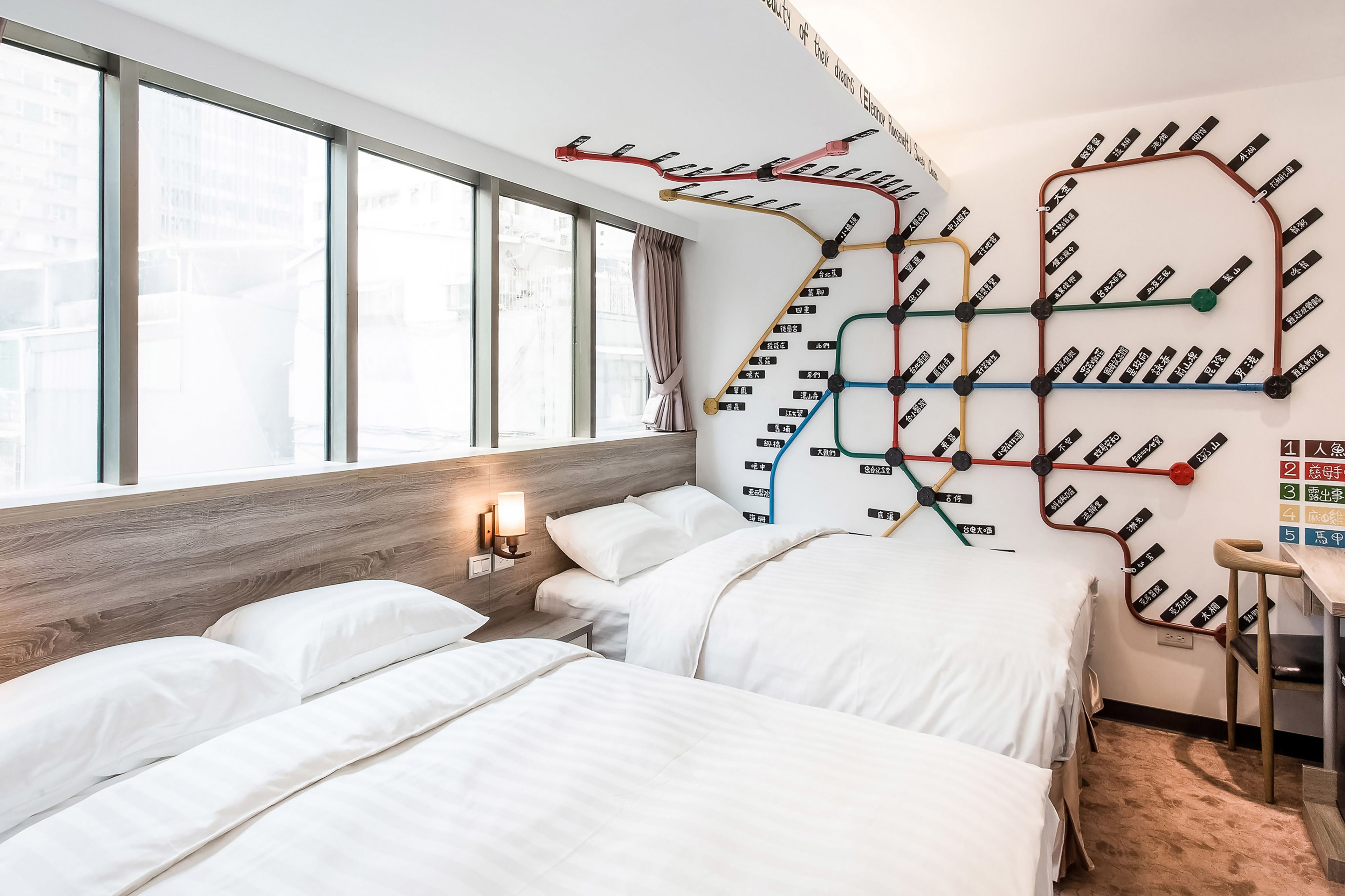 family quadruple room, non smoking | in-room safe, desk, blackout curtains, soundproofing