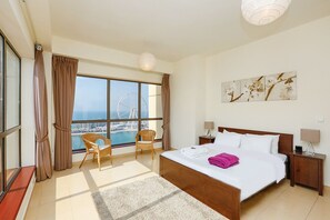 公寓, 2 间卧室 | 2 多间卧室、客房内保险箱、遮光窗帘、熨斗/熨衣板