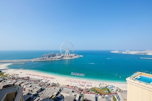 公寓, 2 间卧室 | 沙滩/海景