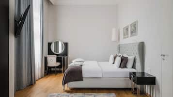 Appartement (Jopen) | Minibar, coffres-forts dans les chambres, bureau