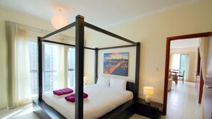 1 bedroom, in-room safe, blackout curtains, iron/ironing board - Kennedy Towers - Residences 3 (Dubai)