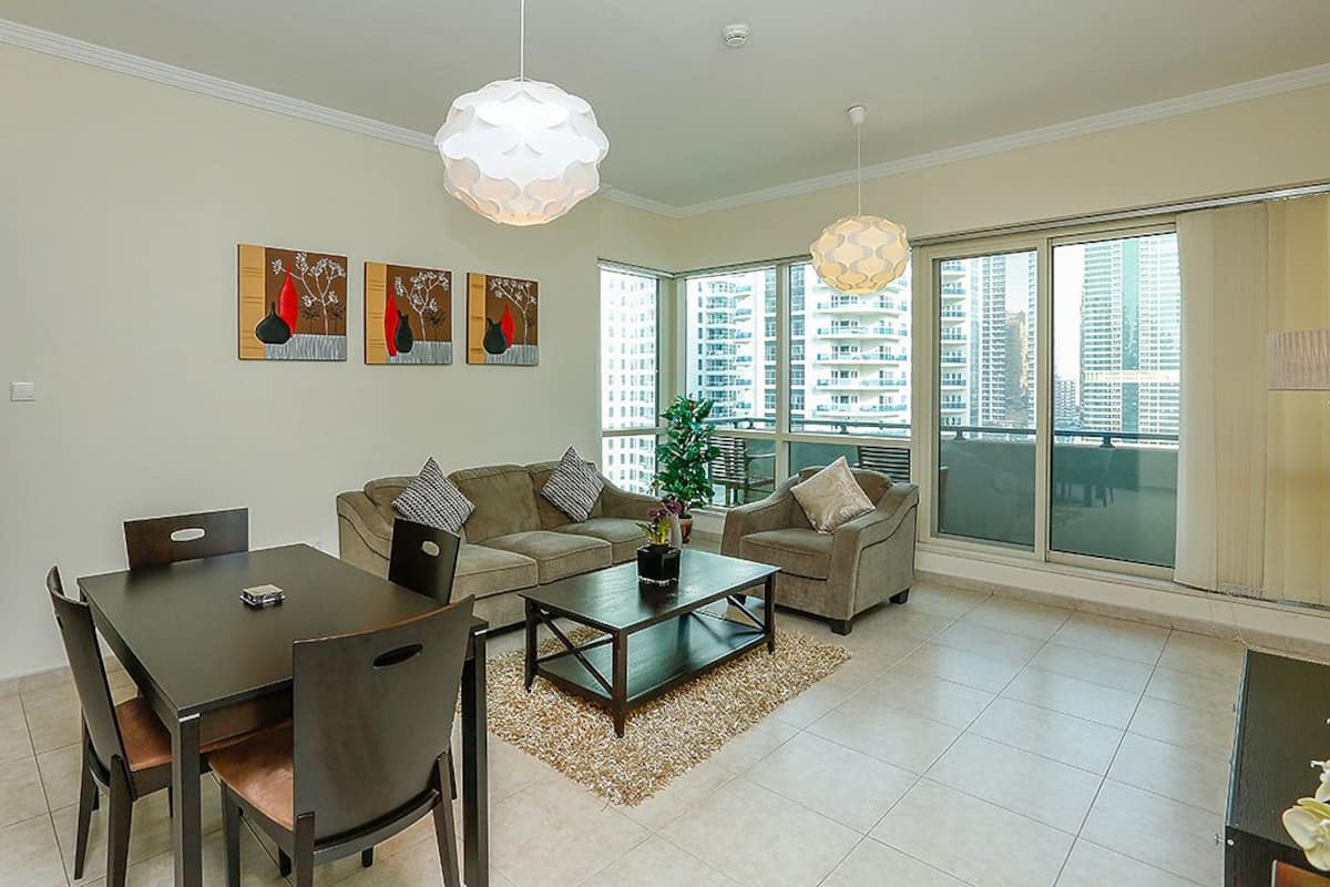 Appartement, 1 chambre | Coin séjour | Télévision