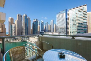 Leilighet, 1 soverom, adgang til basseng | Balkong