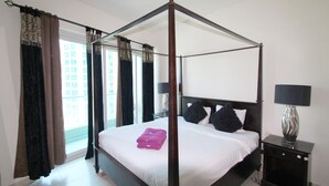 2 bedrooms, in-room safe, iron/ironing board, free WiFi - Kennedy Towers - Marina Heights (Dubai)