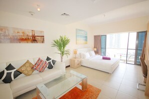 Studio, Sea View - Kennedy Towers - Goldcrest Views (Dubai)