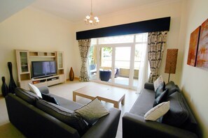 Apartment, 1 Bedroom | Living room - Kennedy Towers - Al Sultana (Dubai)