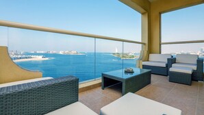 Apartemen, balkon, pemandangan laut | Balkon