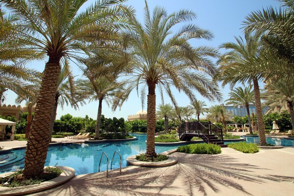 Apartment, 1 Queen Bed, Balcony | Outdoor pool