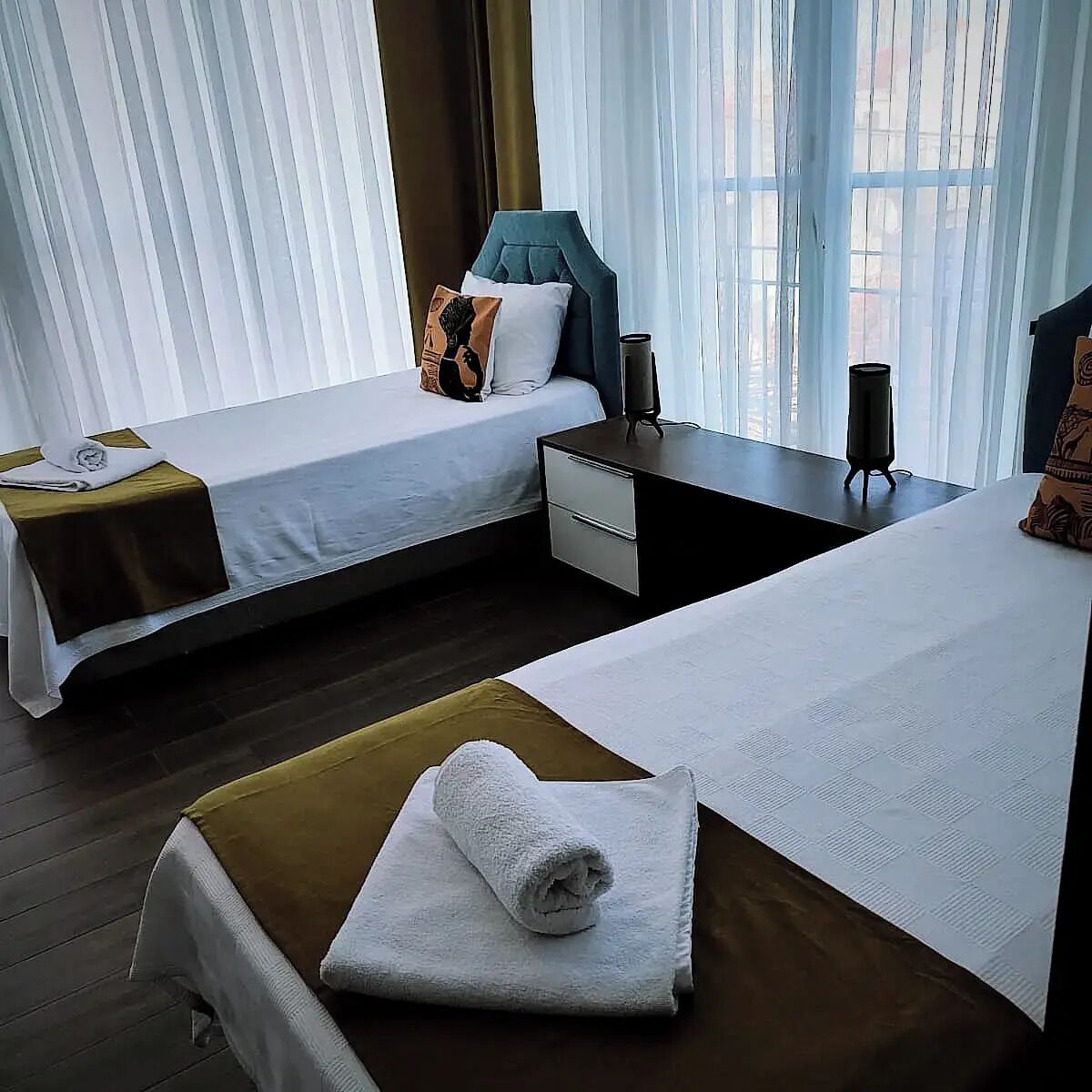 quadruple room, 2 bedrooms | 1 bedroom, soundproofing, iron/ironing board, free wifi