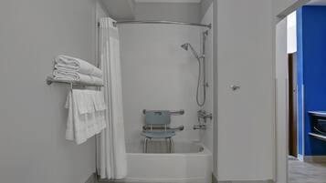 Room, 2 Queen Beds, Accessible, Non Smoking (Mobility) | Premium bedding, in-room safe, desk, blackout drapes