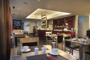 Daily buffet breakfast (EUR 18 per person)