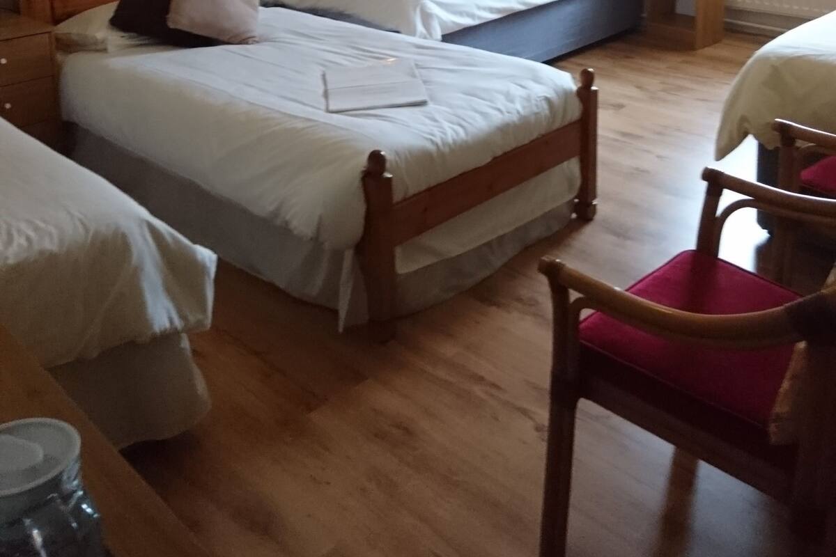 Family Quadruple Room, Ensuite | Desk, iron/ironing board, rollaway beds (surcharge)