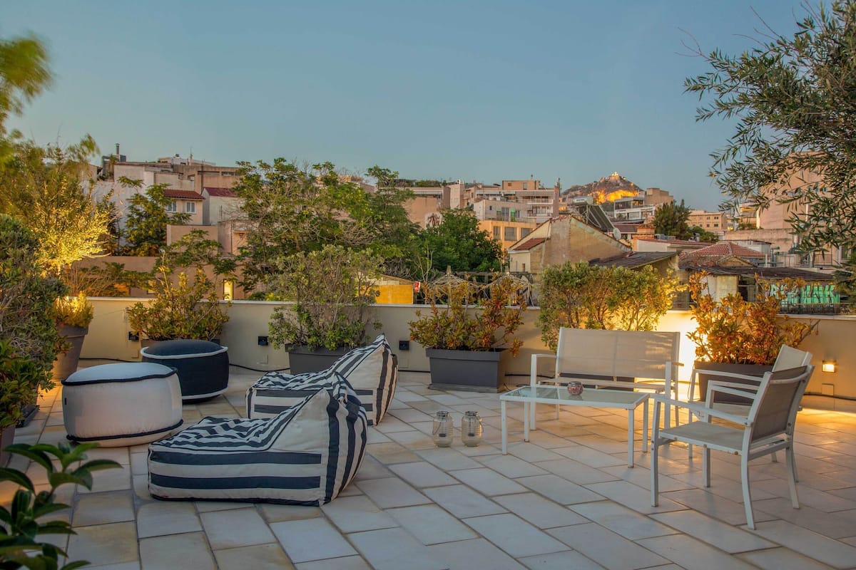 Superior Apartment, Terrace, City View | Living area