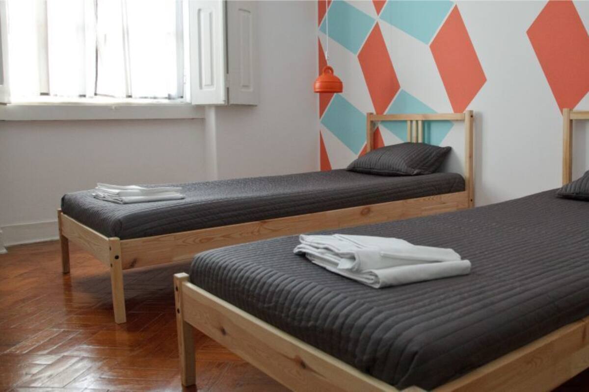 Twin Room, Shared Bathroom | Free WiFi, bed sheets