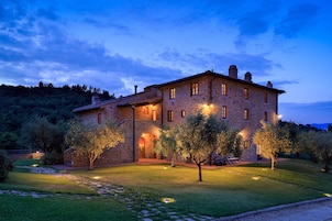 Front of property - evening/night