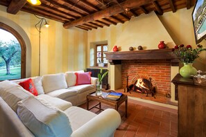 Sittområde i lobbyn