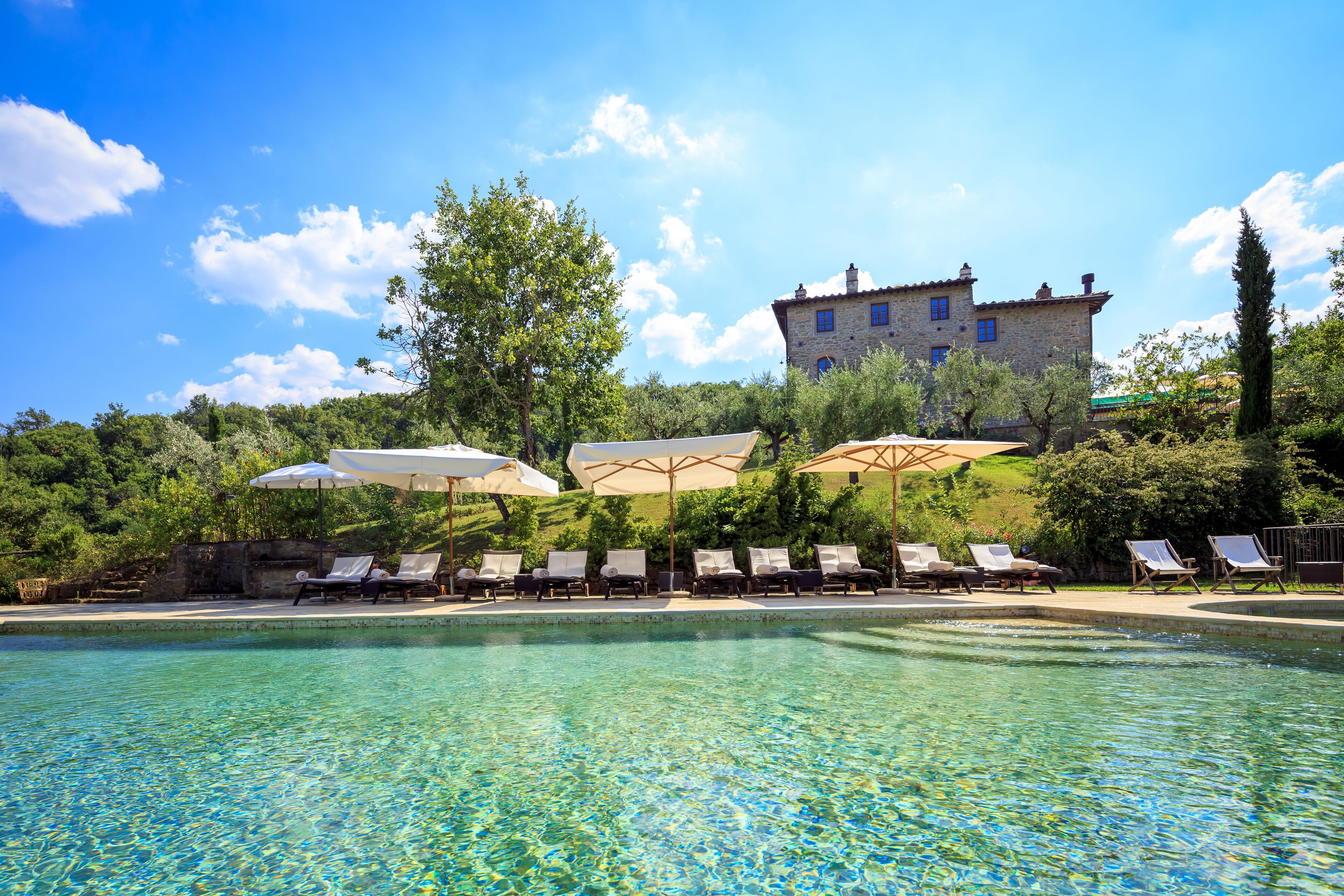 Façana frontal de l'allotjament