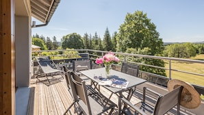 Deluxe Apartment | Terrace/patio - Le Relais du Bois Vialotte  (Le Chambon-sur-Lignon)
