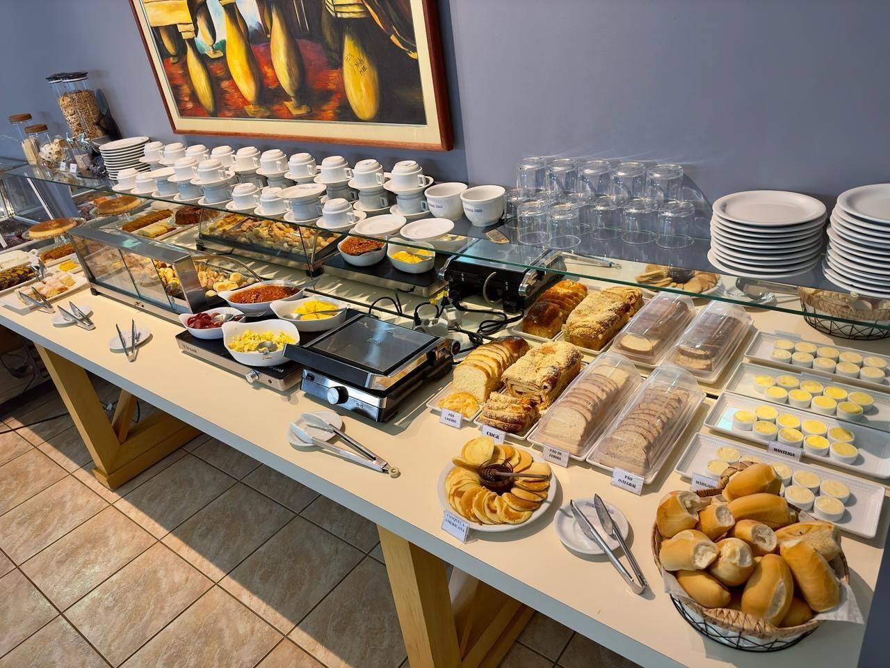 Tägliches inbegriffenes Frühstücksbuffet