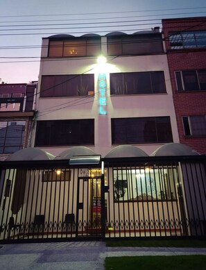 Façade de l’hébergement