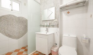 Double Room, Terrace | Bathroom