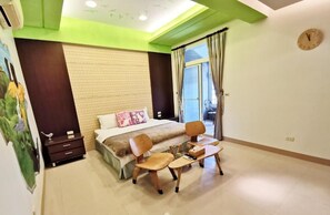 獨特裝潢、布置獨特、遮光布/窗簾、免費無線上網