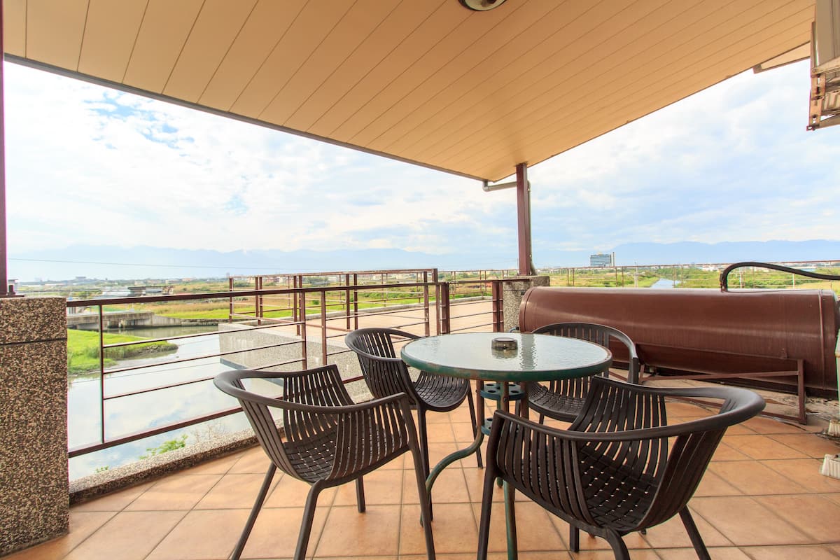 Quadruple Room, Partial Sea View | Balcony