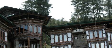 Voorkant van accommodatie